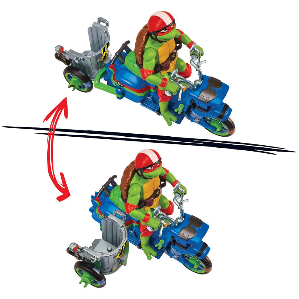 SET TORTUGAS NINJA RAPHAEL BATTLE CYCLE | NICKELODEON SET TORTUGAS NINJA RAPHAEL BATTLE CYCLE | NICKELODEON